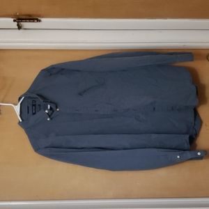 Nautica men's long sleeved button up shirt, casual, career, professional XL